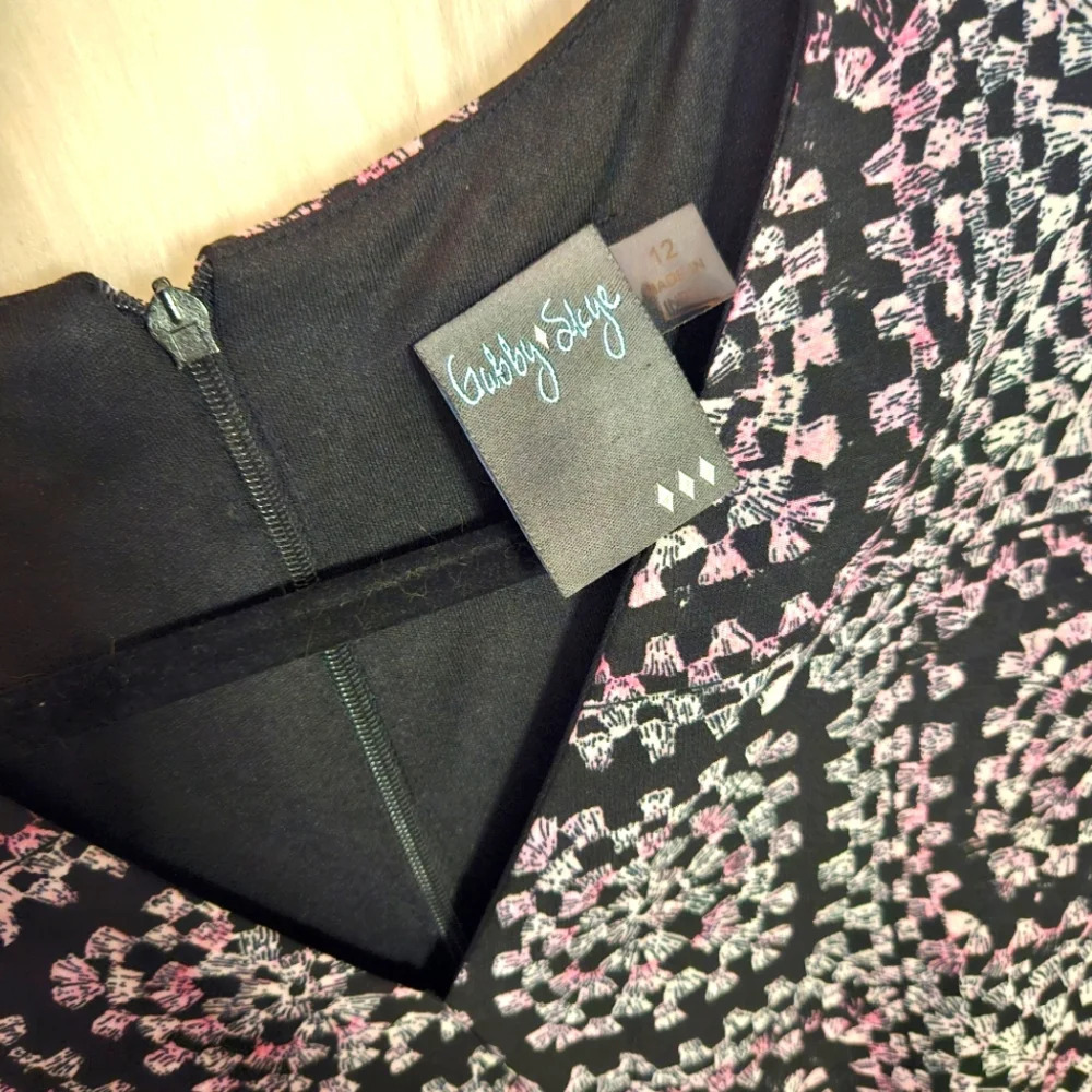 Gabby Skye Boho/Cottagecore Peasant Maxi Dress (NWOT) - Picture 5 of 7